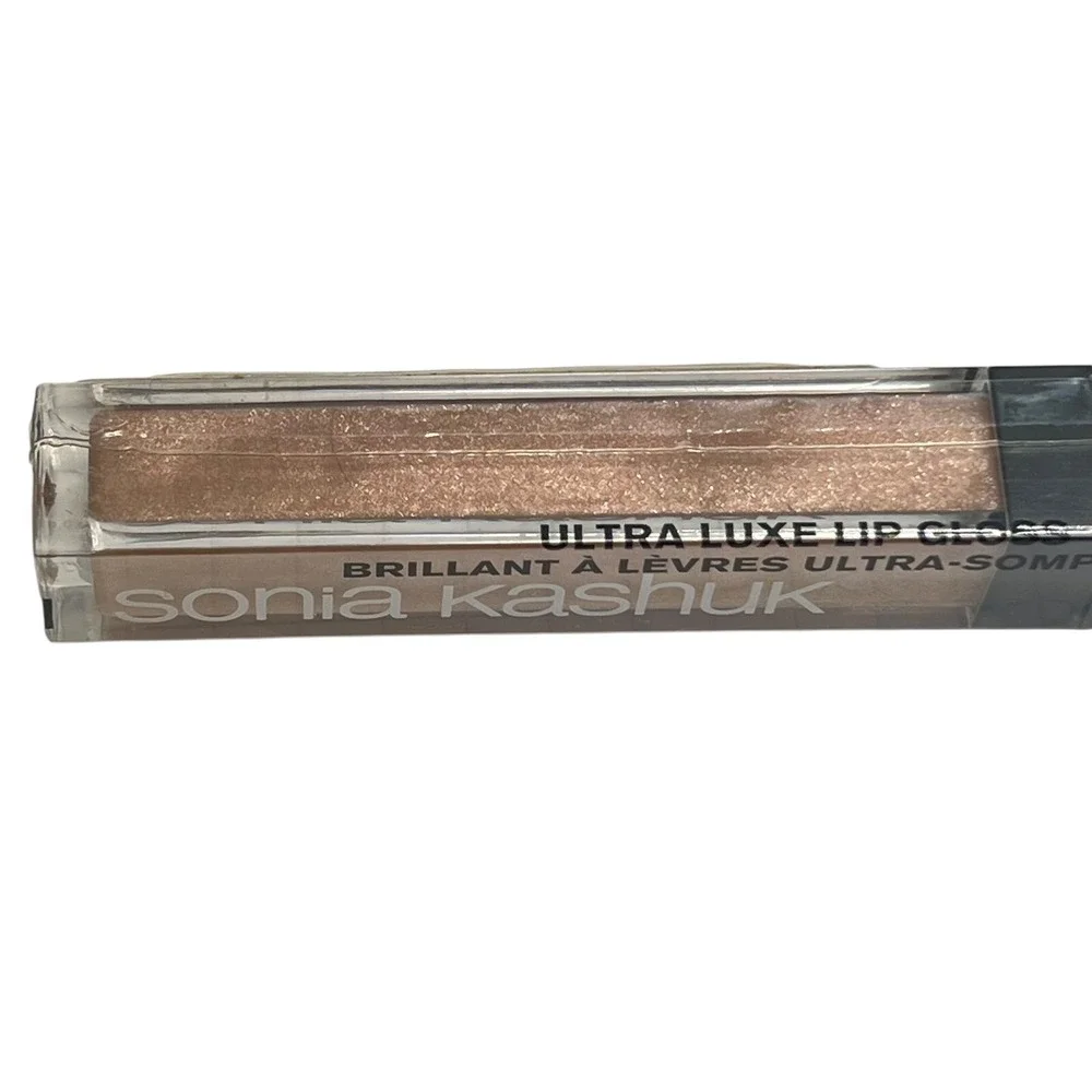 Sonia‎ Kashuk Ultra Luxe Lip Gloss Sparkling Sugar 01 New Hydrating Beige, Nude